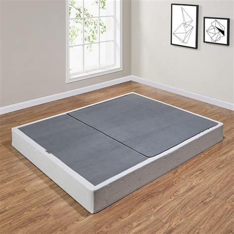 metal box spring queen walmart|adjustable box spring queen.